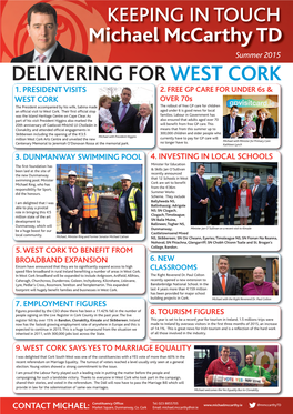 Delivering for West Cork 1