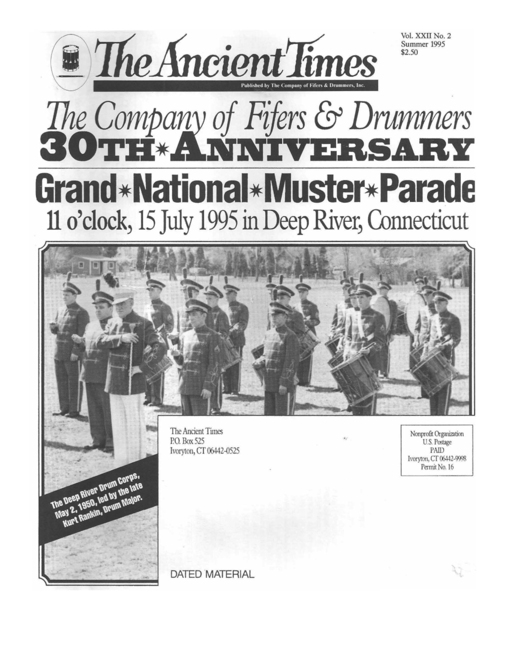 Grand•National•Muster•Parade 11 O'clock, 15 July 1995 in Deep River, U)Nnecticut