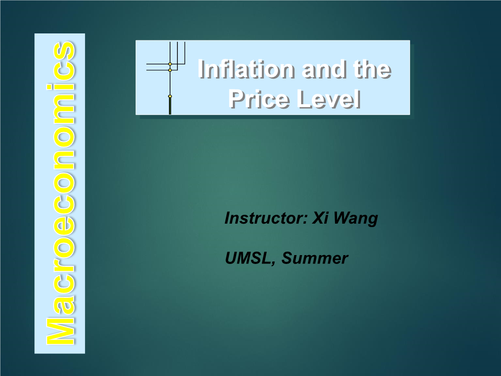 Inflation and the Price Level