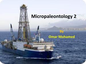 Micropaleontology 2
