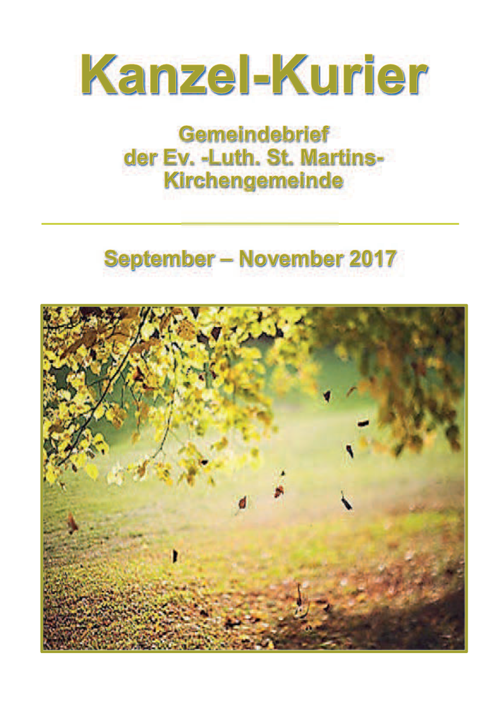 Kanzelkurier-September-Dezember