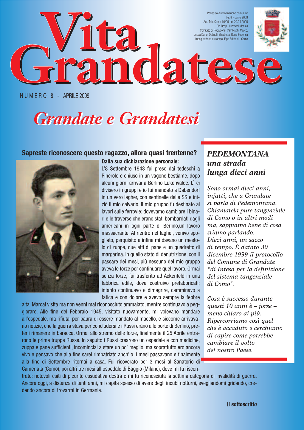 Grandate E Grandatesi …Felice Testoni