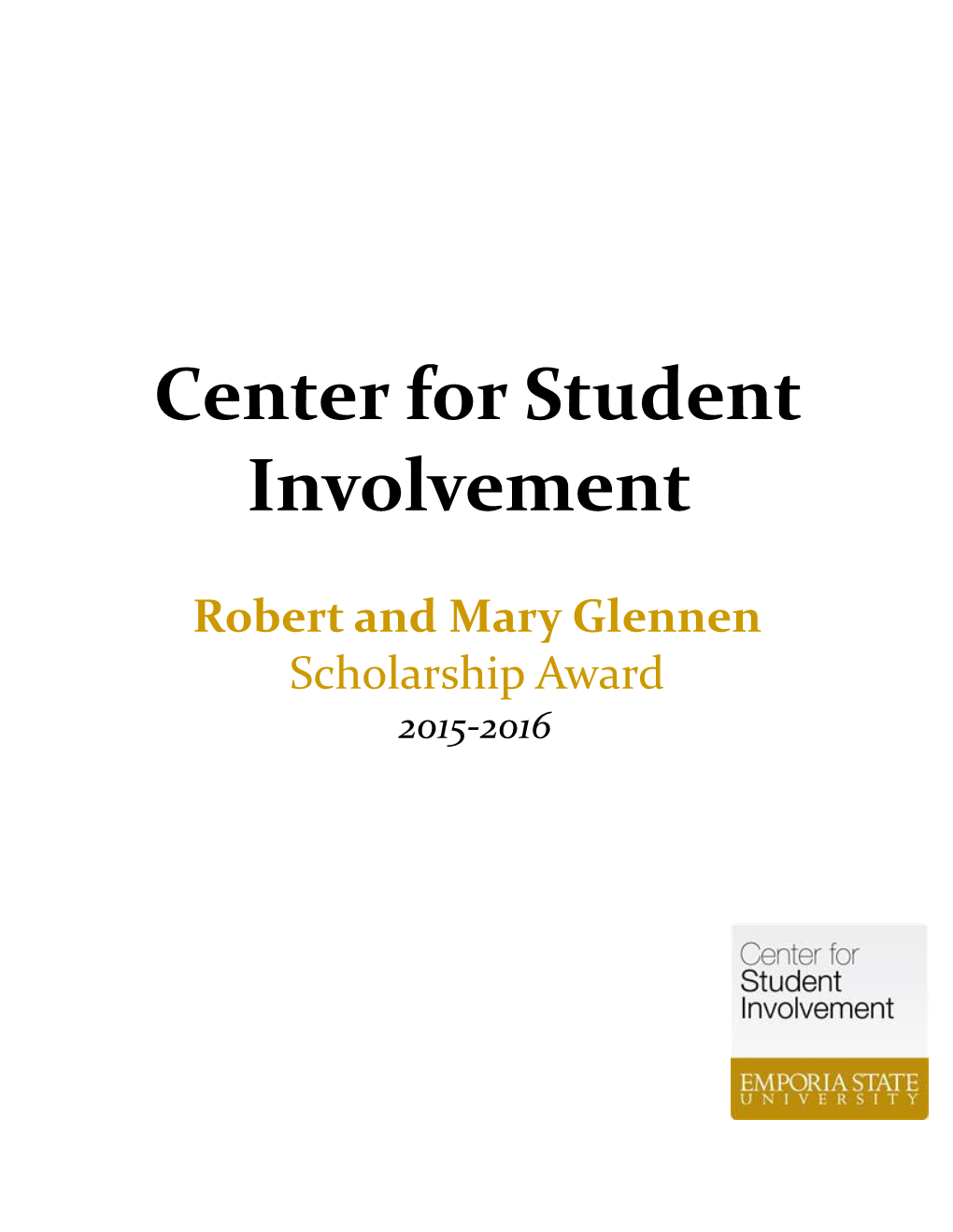 Center for Student Involvement