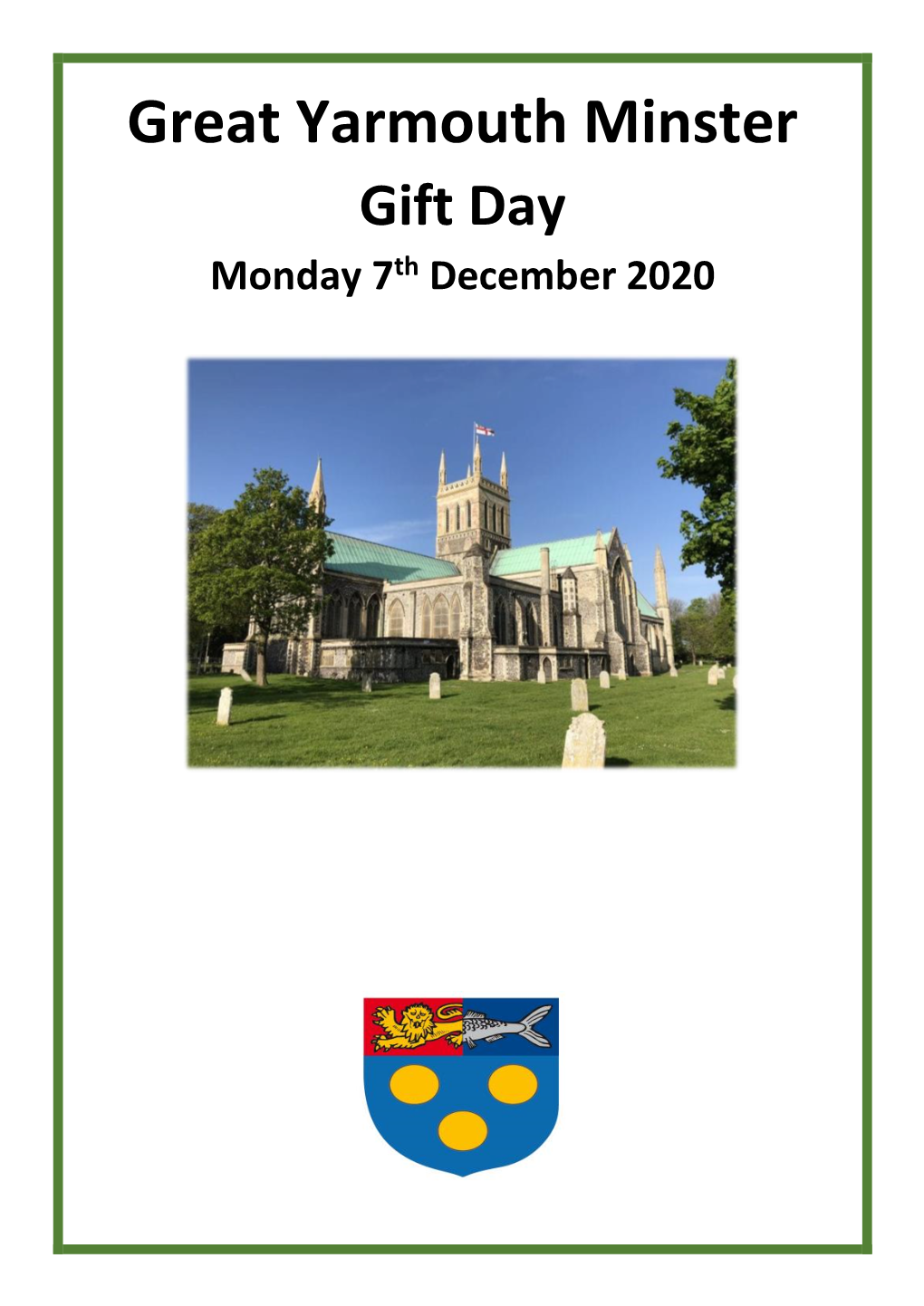 Minster Gift Day 2020