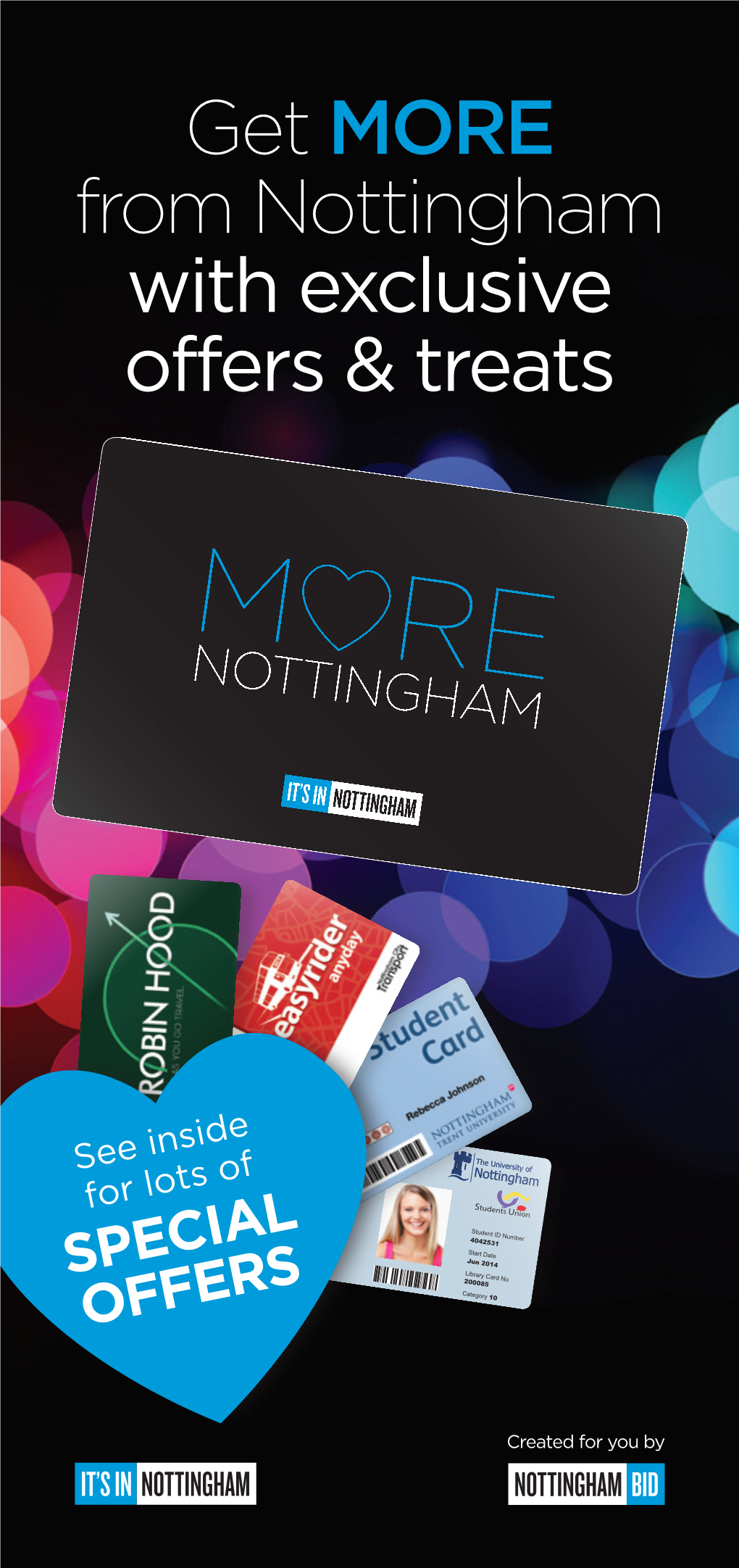 Get MORE from Nottingham with Exclusive Offers & Treats