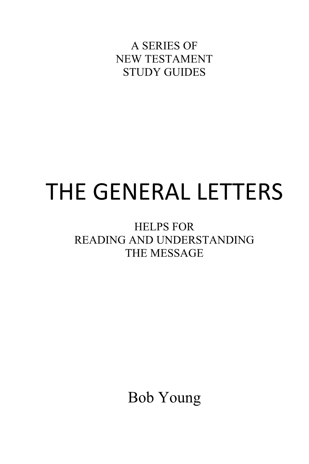 The General Letters