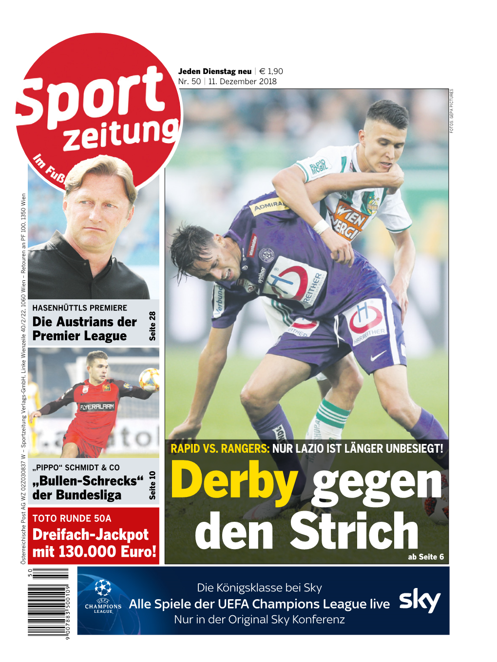 Derby Gegen Den Strich