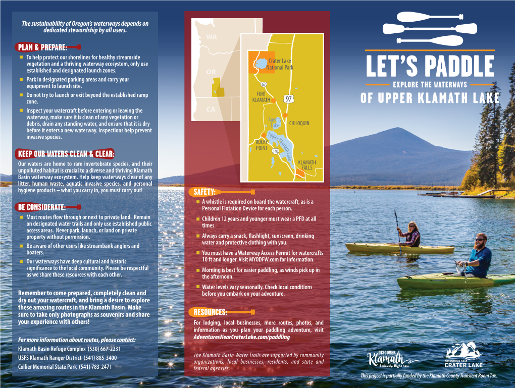 Paddling-Brochure Copy