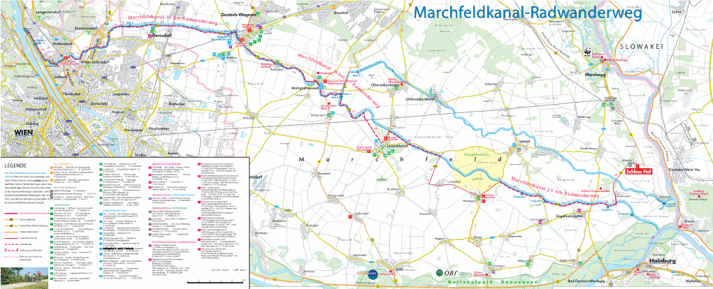 Marchfeldkanal-Radwanderweg Adwan Der Weg