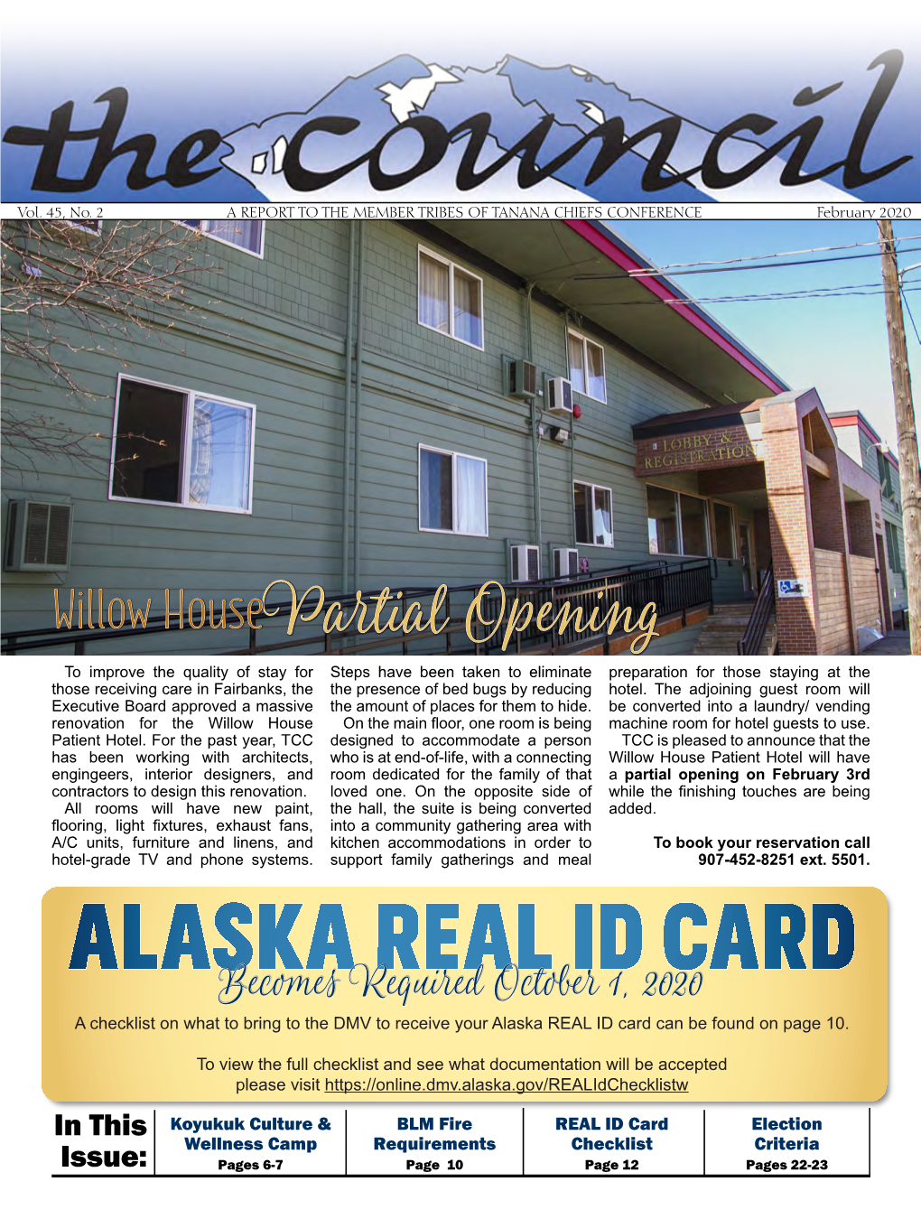 Alaska REAL ID Card Can Be Found on Page 10