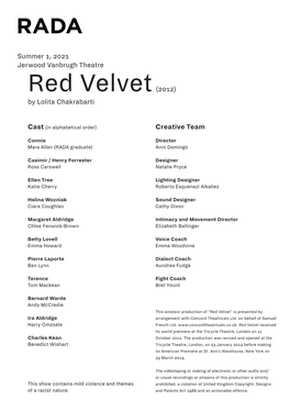 Red Velvet(2012)