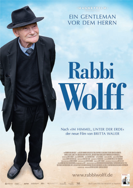 Rabbi Wolff – a Gentleman Before God