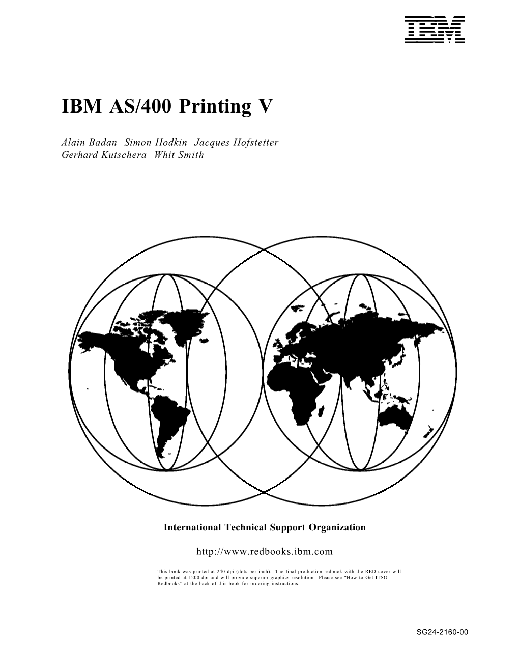 IBM AS/400 Printing V