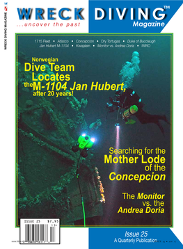 WRECK DIVING™ ...Uncover the Past Magazine