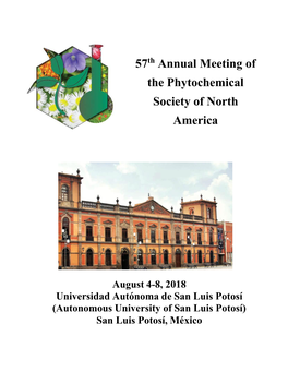 2018 PSNA Meeting San Luis Potosi, Mexico