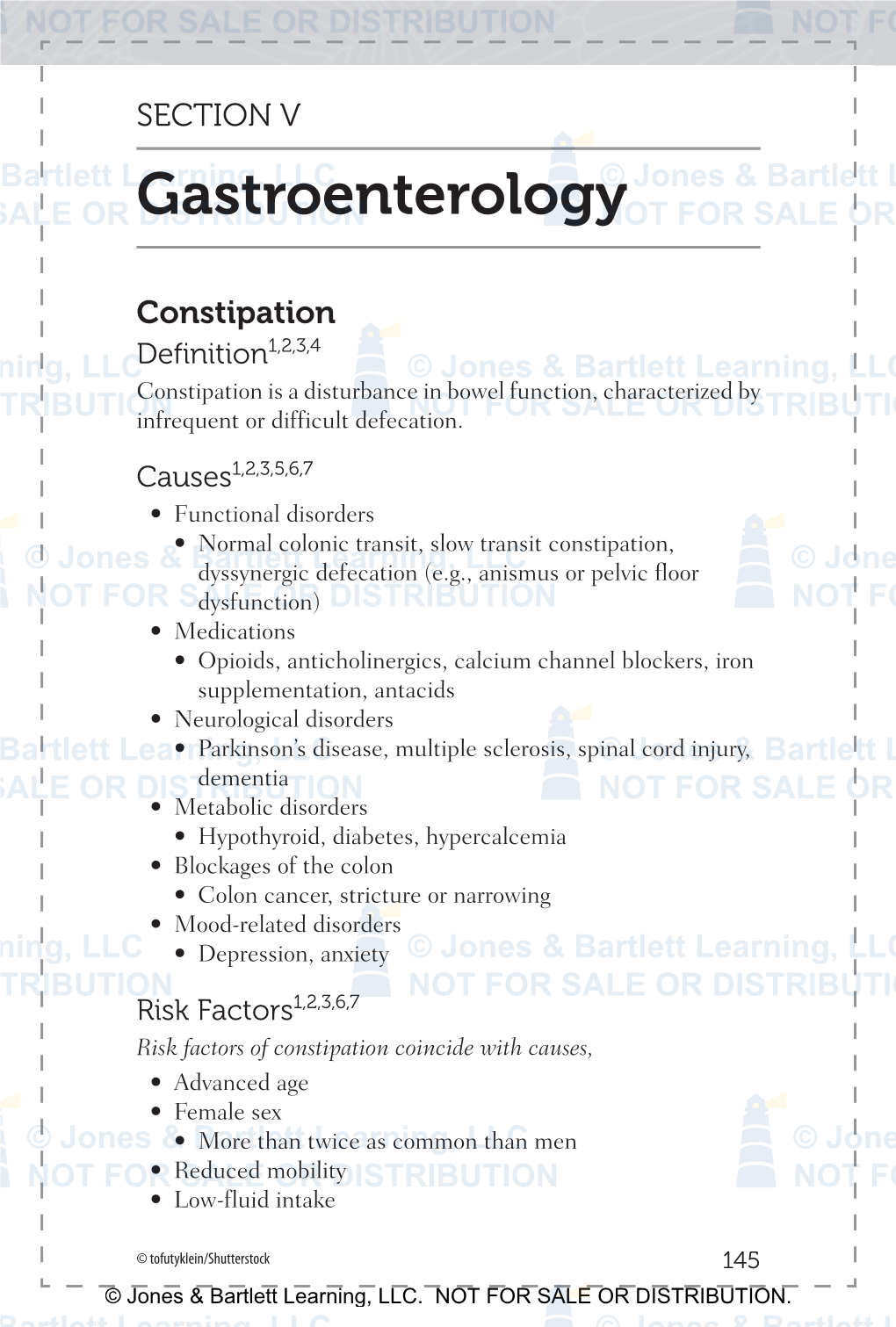 Gastroenterologydistribution NOT for SALE OR DISTRIBUTION