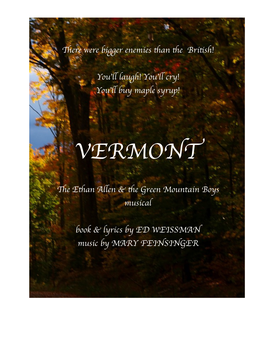 VERMONT the Musical 6 5 19