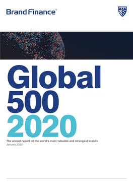 Global 500 2020 Report on the World’S Most Valuable 2 2019: 68.4 D Equity If Necessary), and Performance