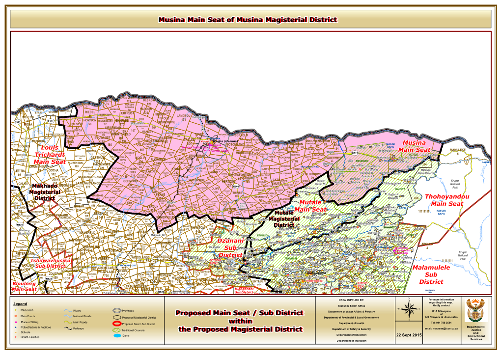 Musina Main Seat of Musina Magisterial District