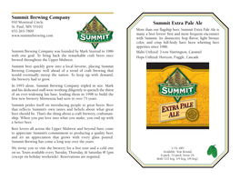 Summit Brewing Company Summit Extra Pale