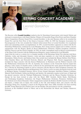 String Concert Academy