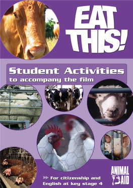 Eat This! Student Activities Booklet