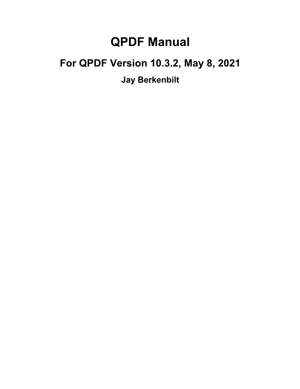 Qpdf-Manual.Pdf