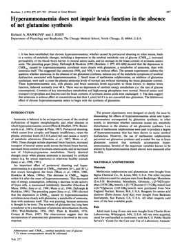 Of Net Glutamine Synthesis