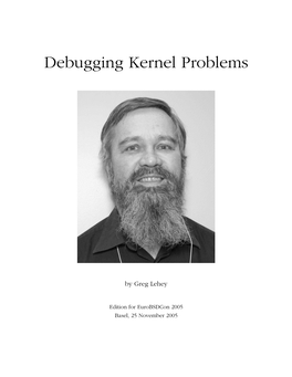Debugging Kernel Problems