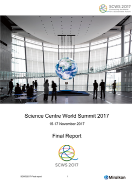 SCWS 2017 Final Report