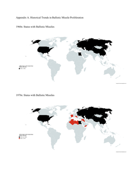 States with Ballistic Missiles 1970S