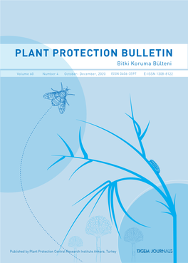 PLANT PROTECTION BULLETIN Bitki Koruma Bülteni