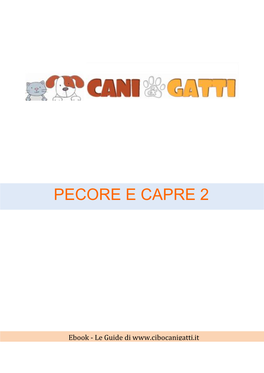 Pecore E Capre 2