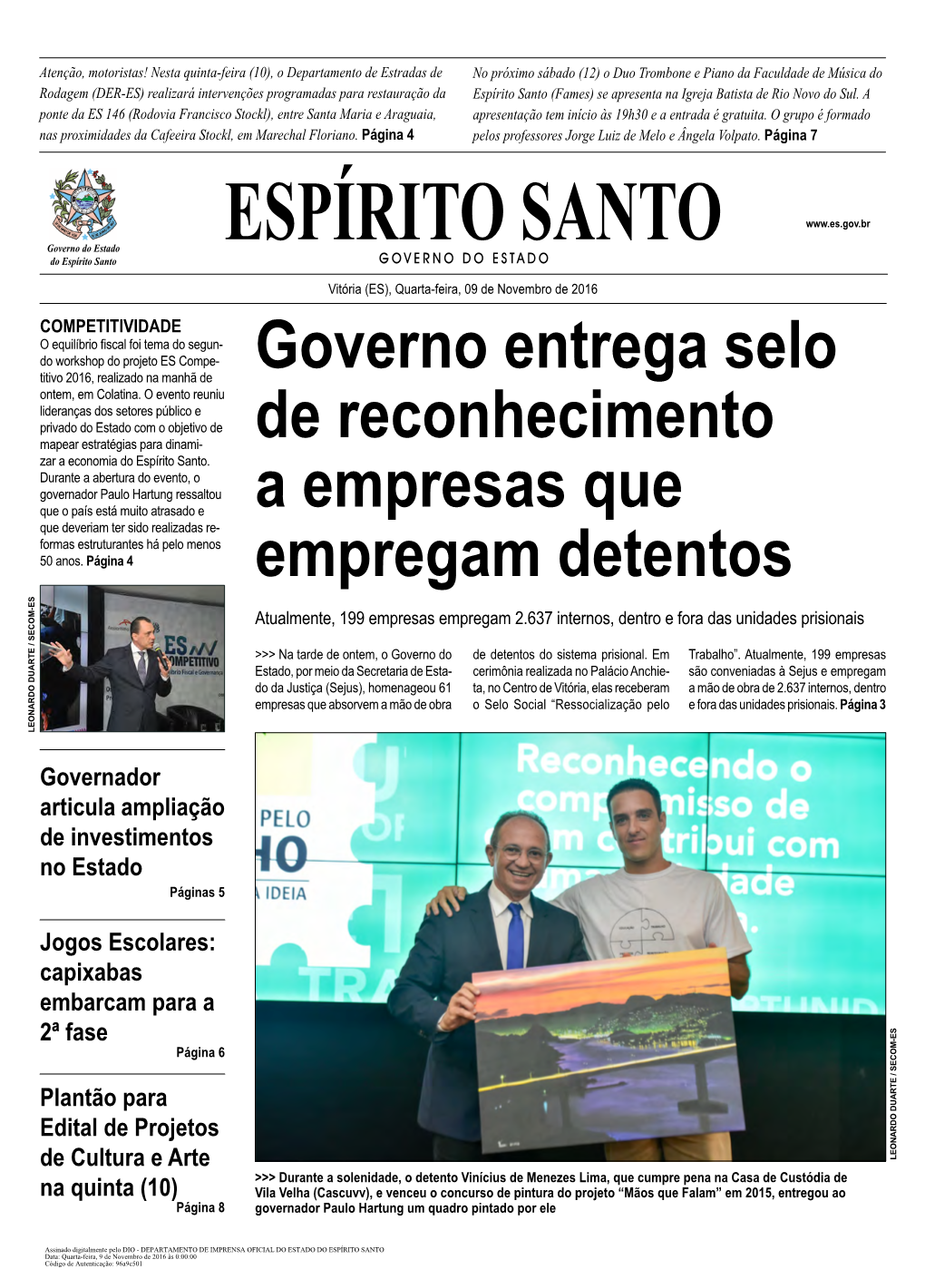 Espírito Santo (Fames) Se Apresenta Na Igreja Batista De Rio Novo Do Sul