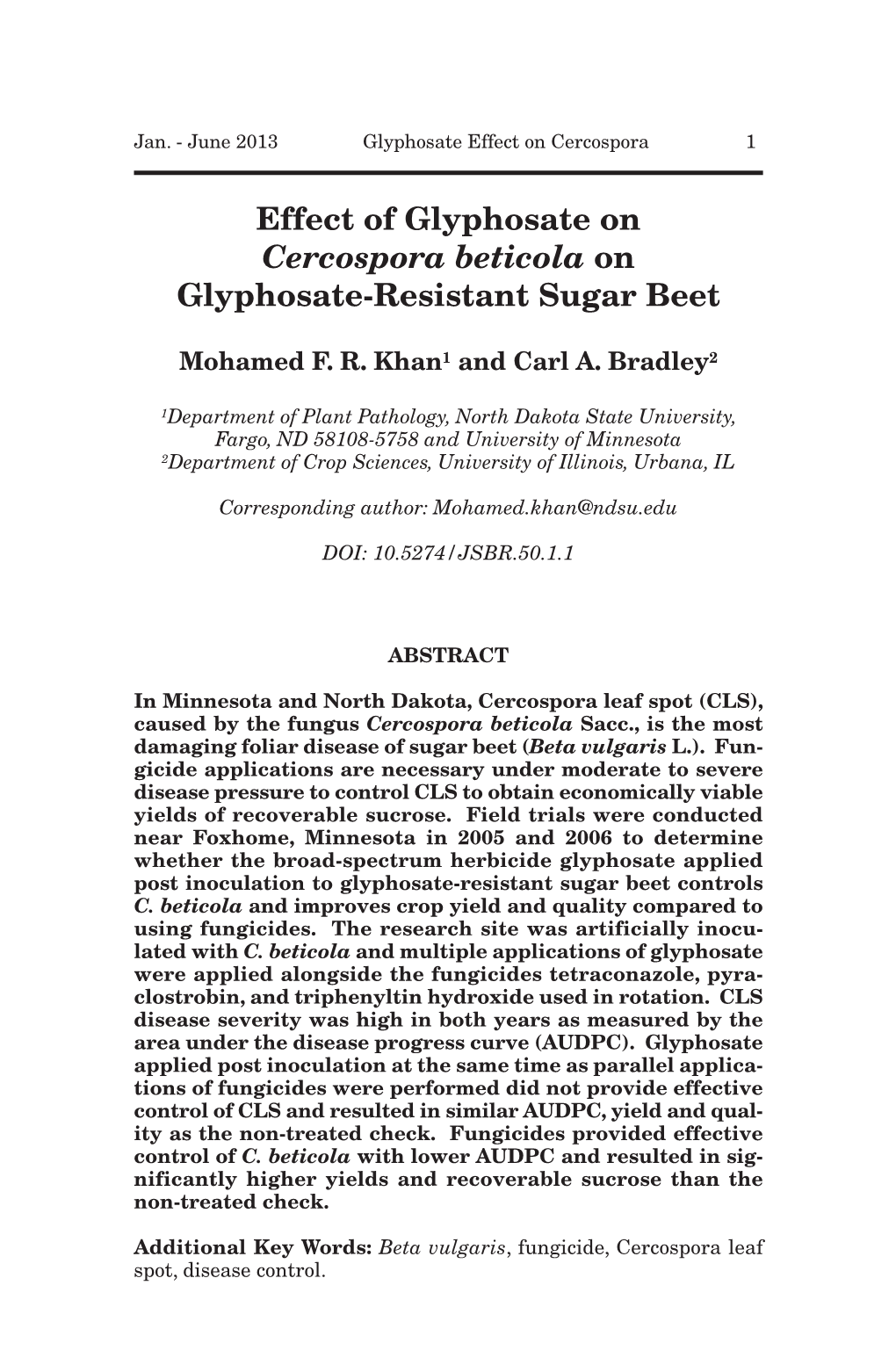 Sugar Beet Journal