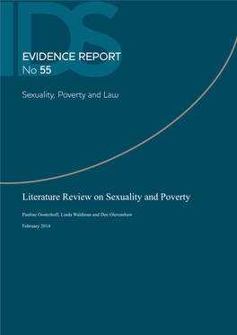 ER55 Literature Review on Sexuality and Poverty.Pdf