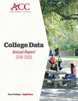 College Data Annual Report 2019-2020