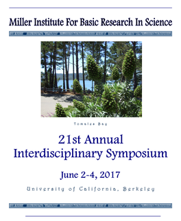 21St Annual Interdisciplinary Symposium