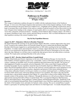 Pathways to Franklin
