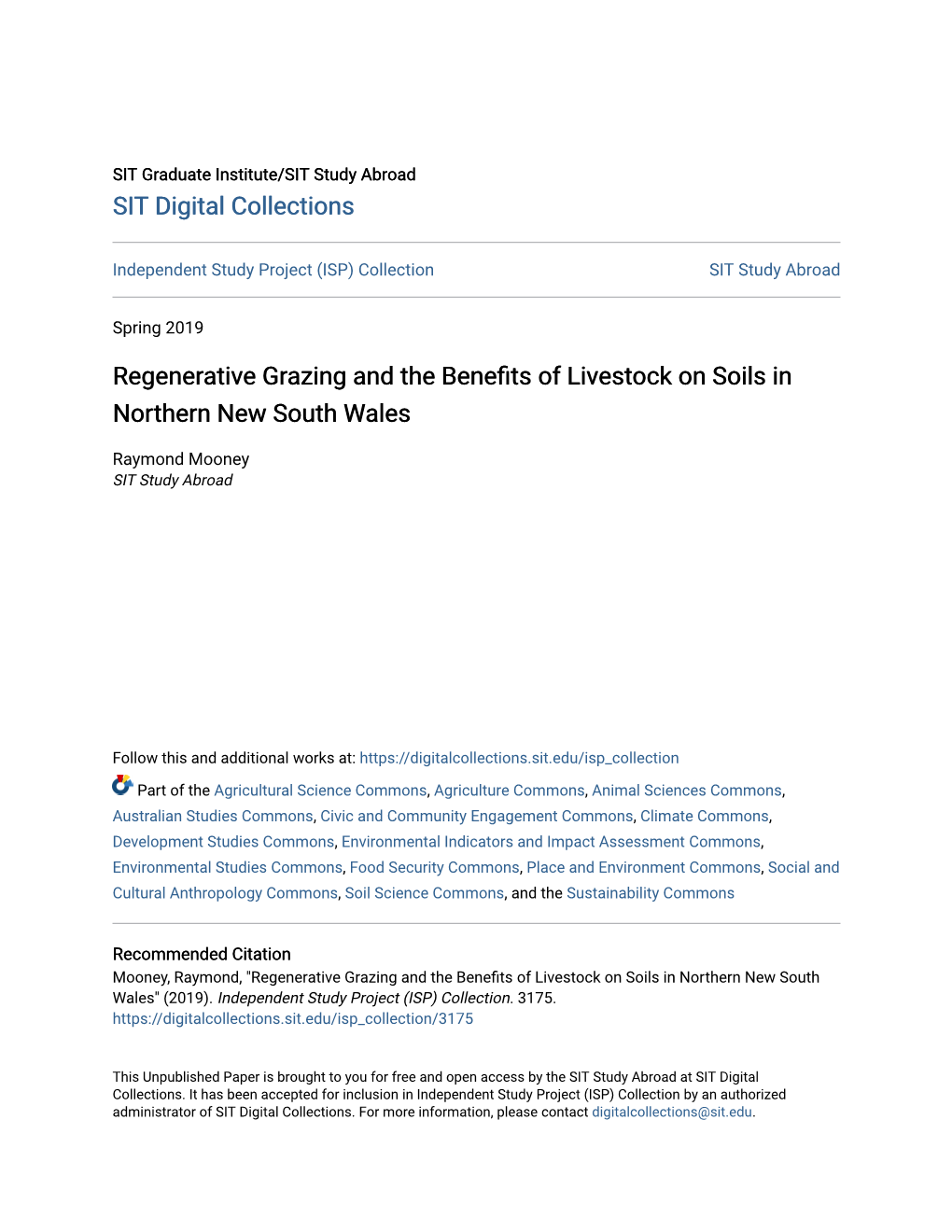 Regenerative Grazing and the Benefits of Livestock on Soils in Northern New South Wales