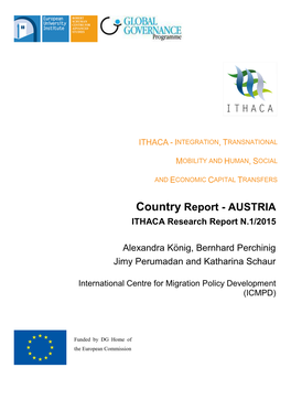 AUSTRIA ITHACA Research Report N.1/2015