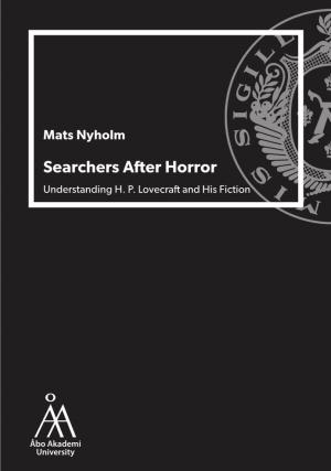 Searchers After Horror Understanding H