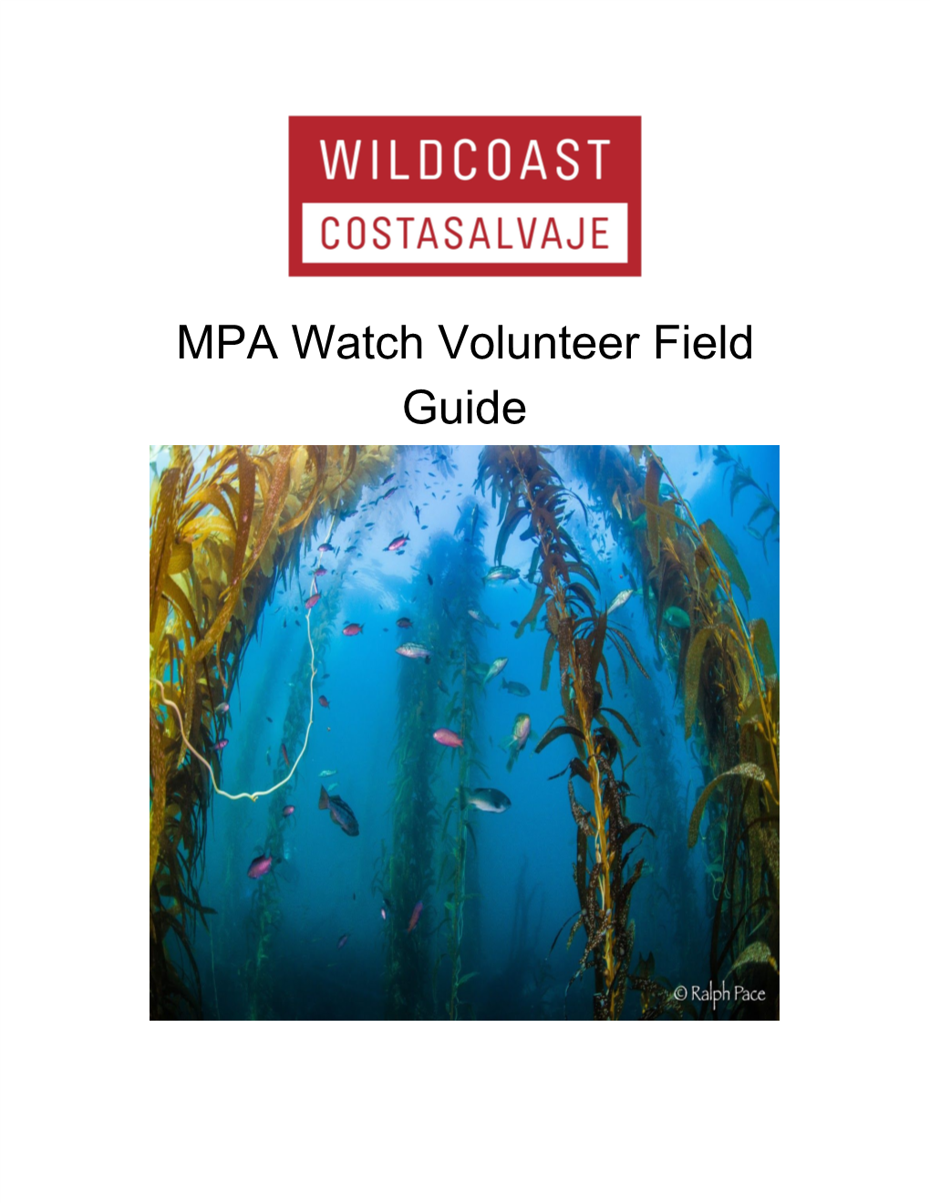 MPA Watch Volunteer Field Guide