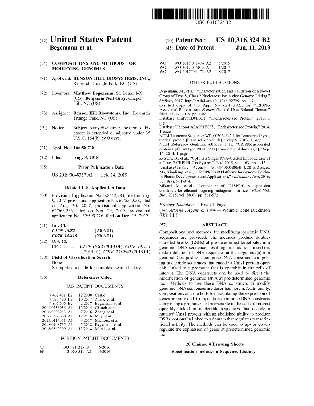 ( 12 ) United States Patent