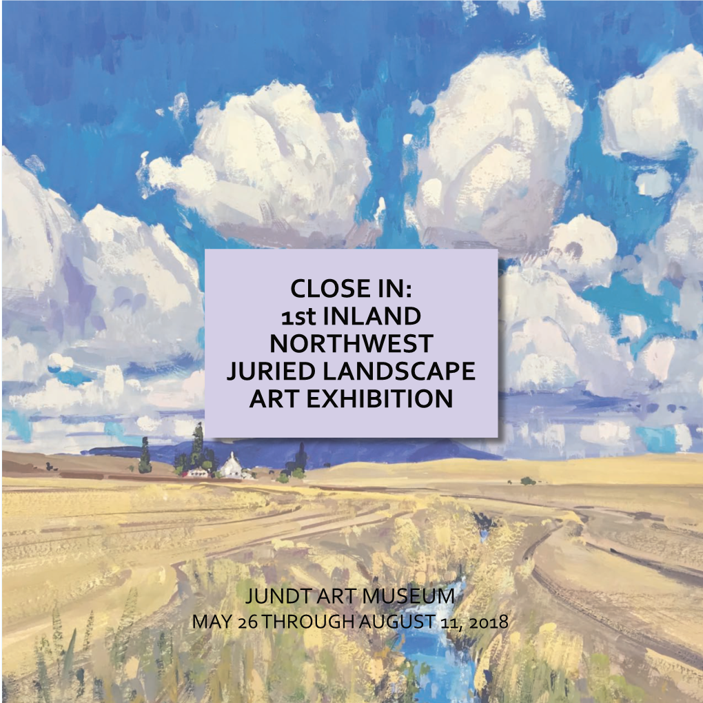 1St INLAND NORTHWEST JURIED LANDSCAPE ART EXHIBITION