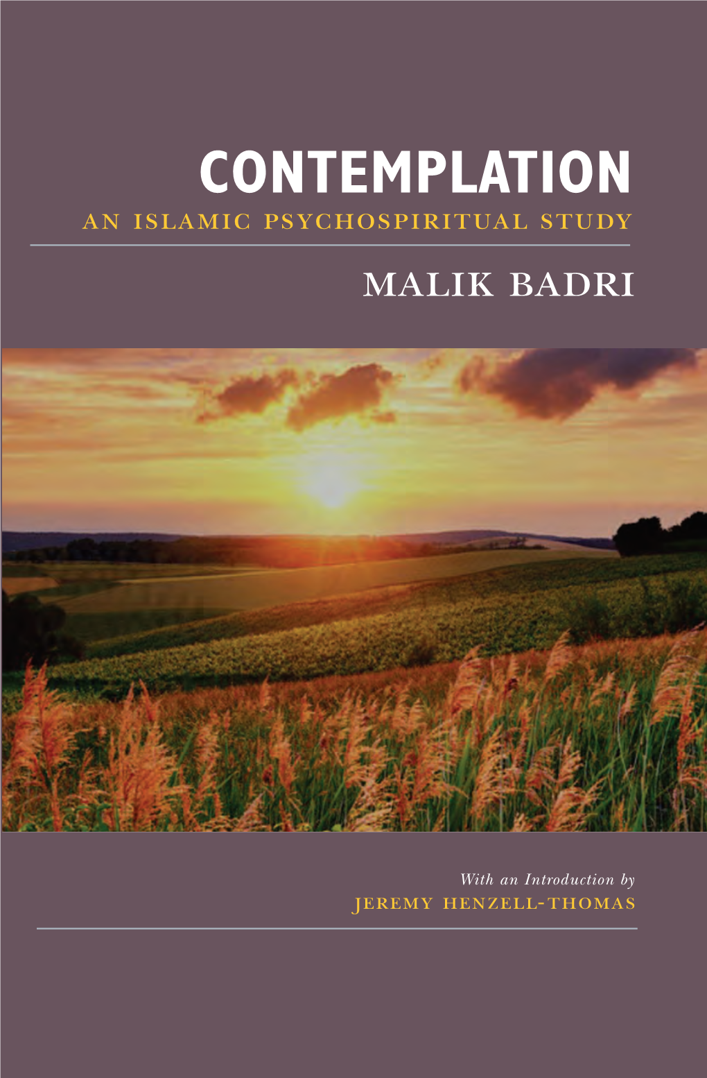 CONTEMPLATION an Islamic Psychospiritual Study