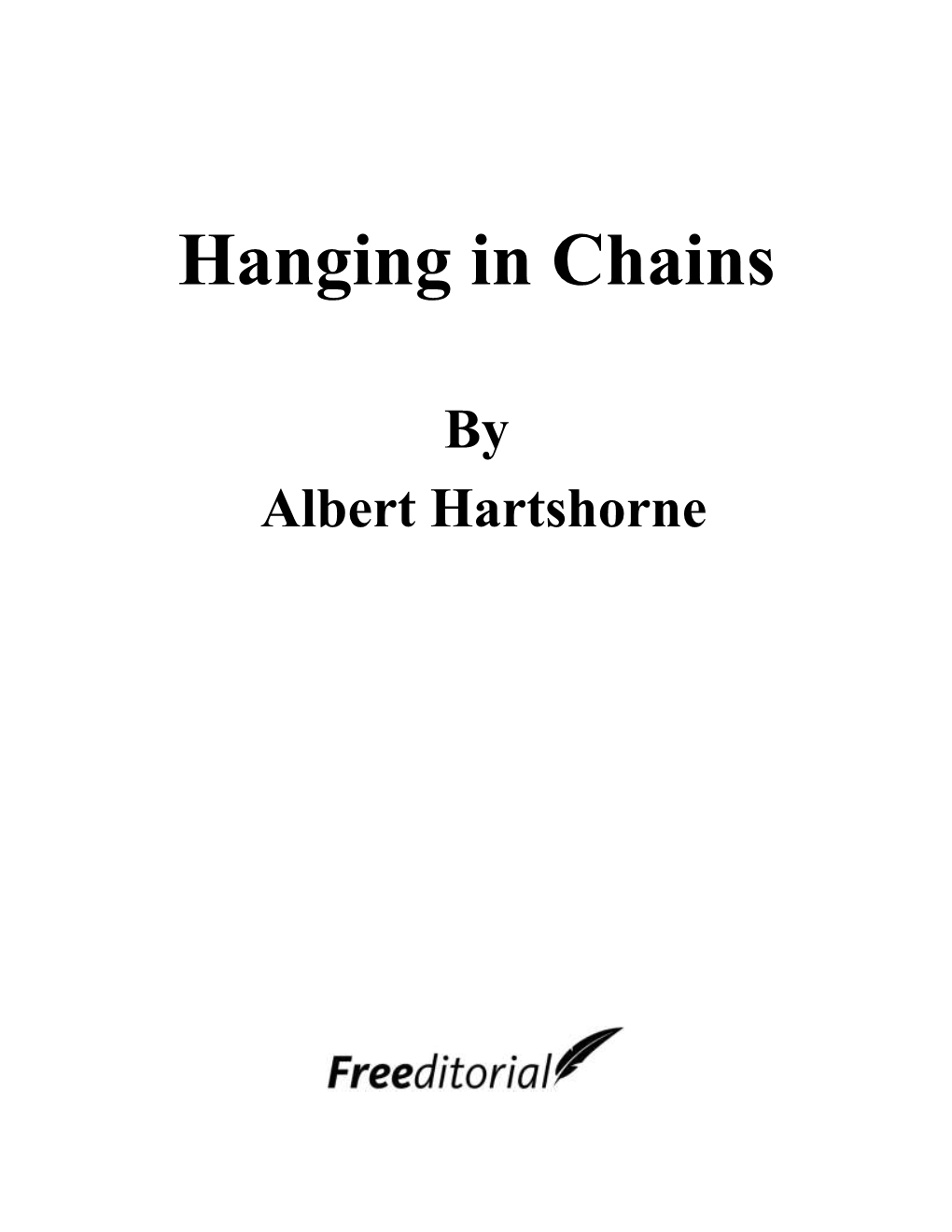 Hanging in Chains