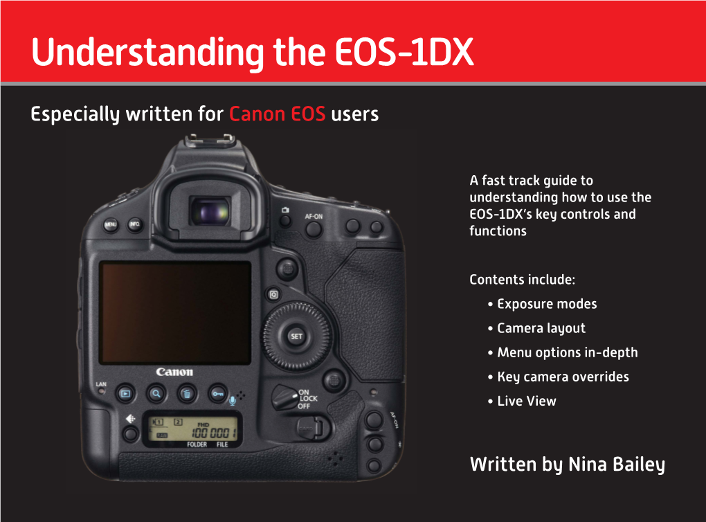 Understanding the EOS-1DX