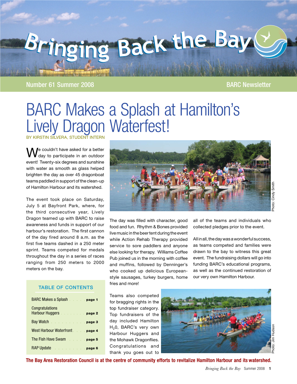 BARC Newsletter Summer 2008
