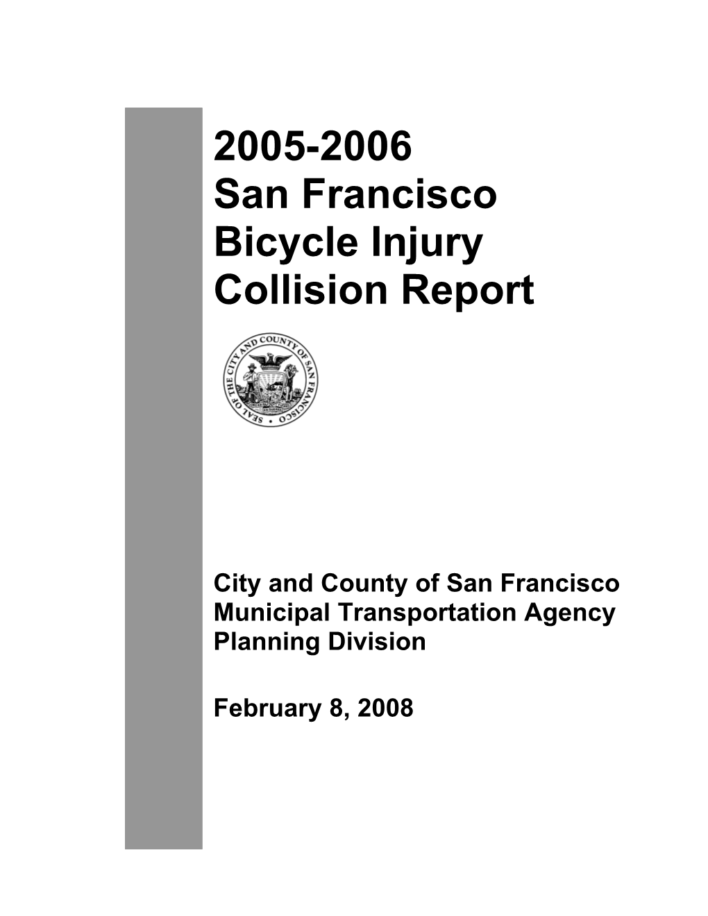 San Francisco Collision Report for 2000